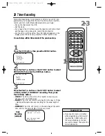 Предварительный просмотр 30 страницы Philips VRZ241AT Owner'S Manual