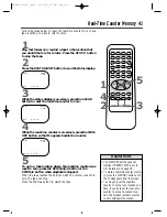 Предварительный просмотр 41 страницы Philips VRZ241AT Owner'S Manual