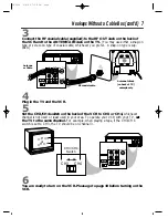 Предварительный просмотр 7 страницы Philips VRZ244 Owner'S Manual