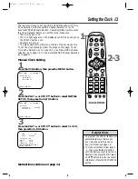 Предварительный просмотр 13 страницы Philips VRZ244 Owner'S Manual