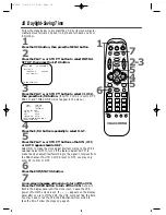 Предварительный просмотр 18 страницы Philips VRZ244 Owner'S Manual