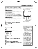 Предварительный просмотр 25 страницы Philips VRZ244 Owner'S Manual