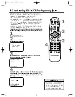 Предварительный просмотр 34 страницы Philips VRZ244 Owner'S Manual