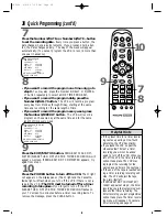 Предварительный просмотр 38 страницы Philips VRZ244 Owner'S Manual