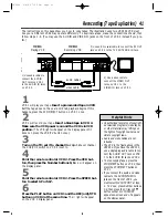 Предварительный просмотр 41 страницы Philips VRZ244 Owner'S Manual