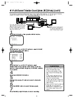 Предварительный просмотр 44 страницы Philips VRZ244 Owner'S Manual