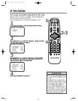 Предварительный просмотр 46 страницы Philips VRZ244 Owner'S Manual