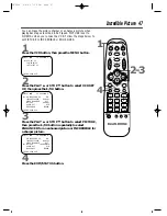 Предварительный просмотр 47 страницы Philips VRZ244 Owner'S Manual