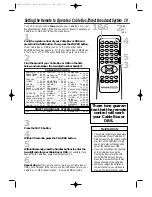 Preview for 19 page of Philips VRZ262AT Owner'S Manual