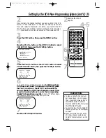 Preview for 35 page of Philips VRZ262AT Owner'S Manual