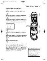 Preview for 17 page of Philips VRZ344AT Owner'S Manual