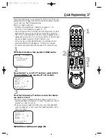 Preview for 37 page of Philips VRZ344AT Owner'S Manual