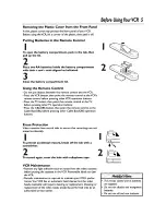 Предварительный просмотр 5 страницы Philips VRZ464AT Owner'S Manual