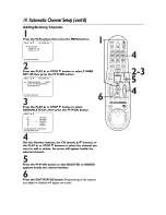 Preview for 14 page of Philips VRZ464AT Owner'S Manual