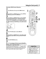 Preview for 19 page of Philips VRZ464AT Owner'S Manual