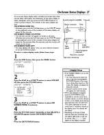 Preview for 27 page of Philips VRZ464AT Owner'S Manual