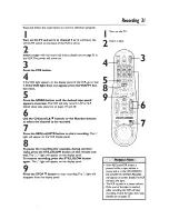 Preview for 31 page of Philips VRZ464AT Owner'S Manual