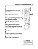 Preview for 33 page of Philips VRZ464AT Owner'S Manual