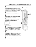 Preview for 35 page of Philips VRZ464AT Owner'S Manual