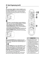 Preview for 40 page of Philips VRZ464AT Owner'S Manual