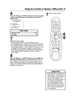 Preview for 47 page of Philips VRZ464AT Owner'S Manual