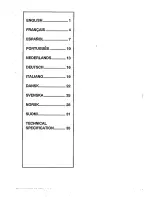 Предварительный просмотр 2 страницы Philips VSS2901/00 User Manual