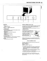 Preview for 3 page of Philips VSS9451 Instructions For Use Manual