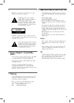 Предварительный просмотр 1 страницы Philips VSS94705T Important Notes