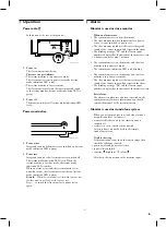 Предварительный просмотр 5 страницы Philips VSS94705T Important Notes