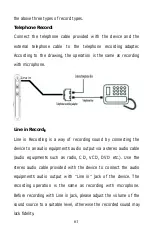 Предварительный просмотр 61 страницы Philips VTR6000 Manual