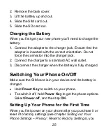 Preview for 25 page of Philips W3500 User Manual