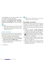 Preview for 10 page of Philips W5510 User Manual