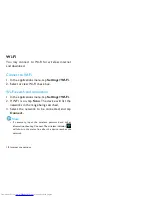 Preview for 20 page of Philips W5510 User Manual