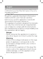 Preview for 6 page of Philips WALITA RI362 User Manual