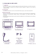 Preview for 6 page of Philips WelcomeEye Comfort DES9500VDP User Manual