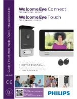 Philips WelcomeEye Connect DES9900VDP - 531002 Quick Installation Manual предпросмотр