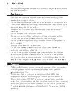 Preview for 8 page of Philips WP3820 User Manual