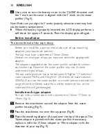 Preview for 10 page of Philips WP3822 Micro X-Pure User Manual