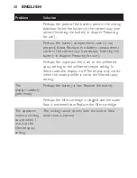 Preview for 20 page of Philips WP3822 Micro X-Pure User Manual