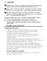 Preview for 76 page of Philips WP3822 Micro X-Pure User Manual