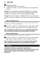 Preview for 80 page of Philips WP3822 Micro X-Pure User Manual