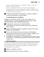 Preview for 83 page of Philips WP3822 Micro X-Pure User Manual