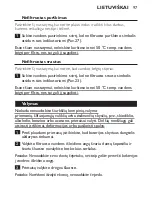 Preview for 97 page of Philips WP3822 Micro X-Pure User Manual