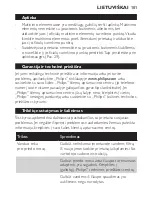 Preview for 101 page of Philips WP3822 Micro X-Pure User Manual