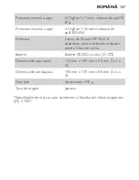 Preview for 137 page of Philips WP3822 Micro X-Pure User Manual