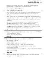 Preview for 175 page of Philips WP3822 Micro X-Pure User Manual