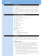 Предварительный просмотр 6 страницы Philips WP3870 User Manual