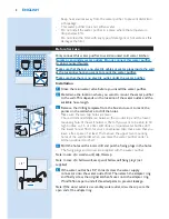 Предварительный просмотр 8 страницы Philips WP3870 User Manual