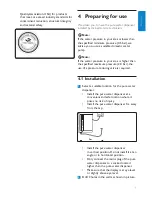 Предварительный просмотр 7 страницы Philips WP3892 User Manual