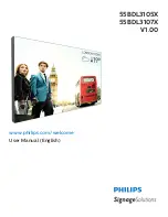 Philips X-Line 55BDL3105X User Manual предпросмотр